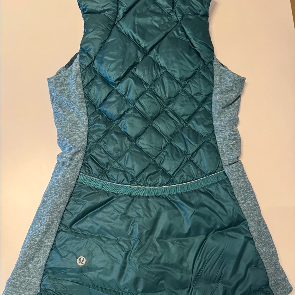 Lululemon Athletica Green Quilted Vest - Picture 2 of 7
